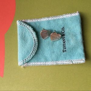 Return to Tiffany heart earrings